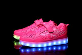 Led Shoes Kids Pink Lazers Remote