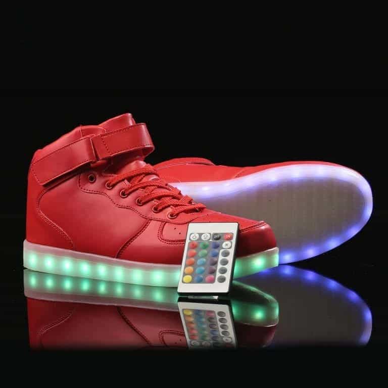 mens led shoes