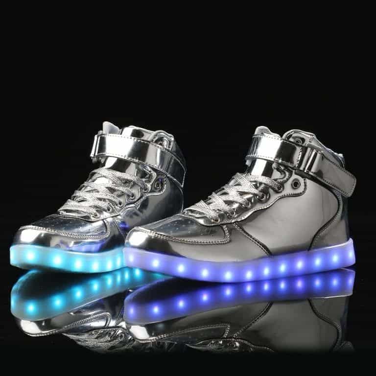 mens led shoes