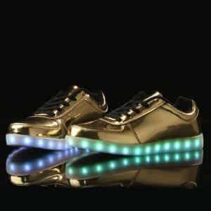 gold led shoes amazon
