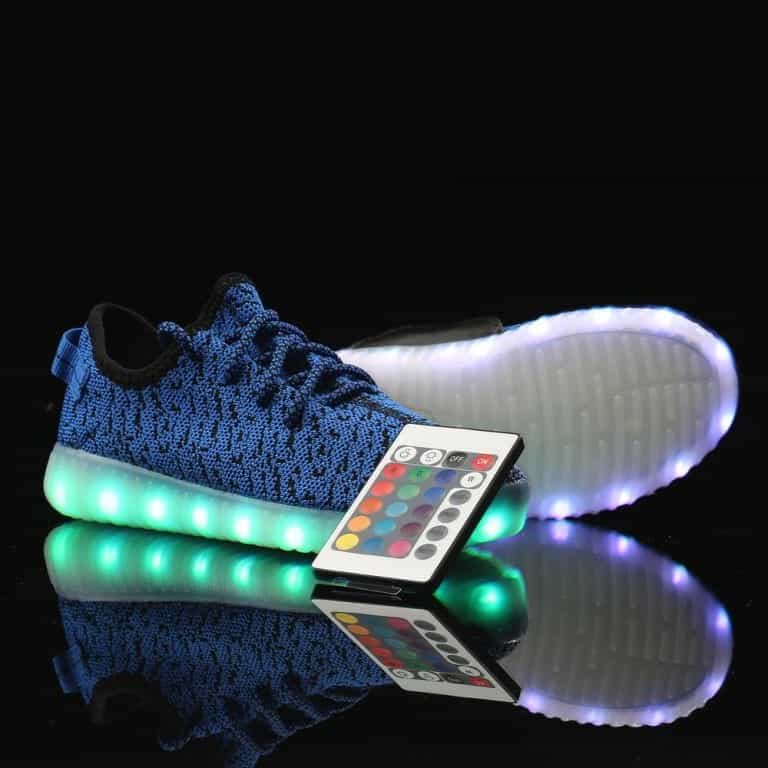 bright led shoes
