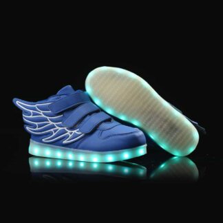 Bright Wings LED Shoes Kids Blue