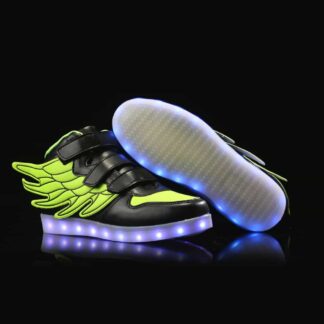Bright Wings LED Shoes Kids Green