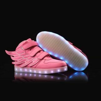 Bright Wings LED Shoes Kids Pink