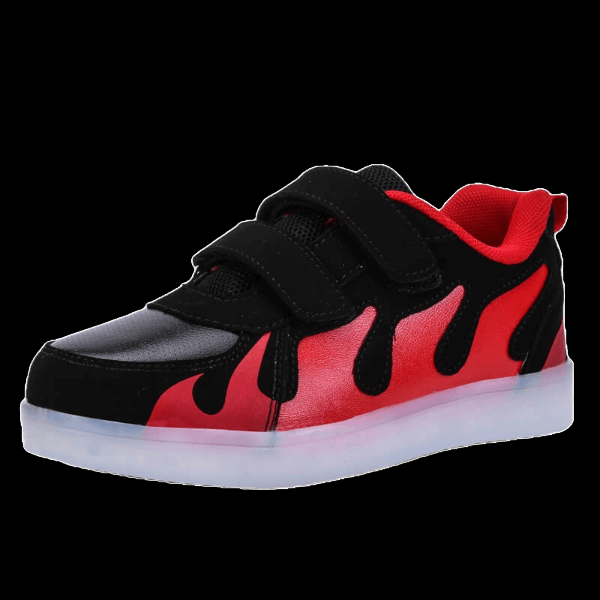Led Shoes Red Womens Waves