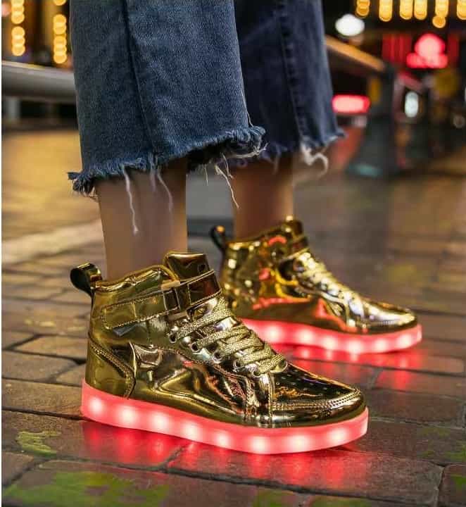 high top gold led shoes striker lifestyle 3 copy