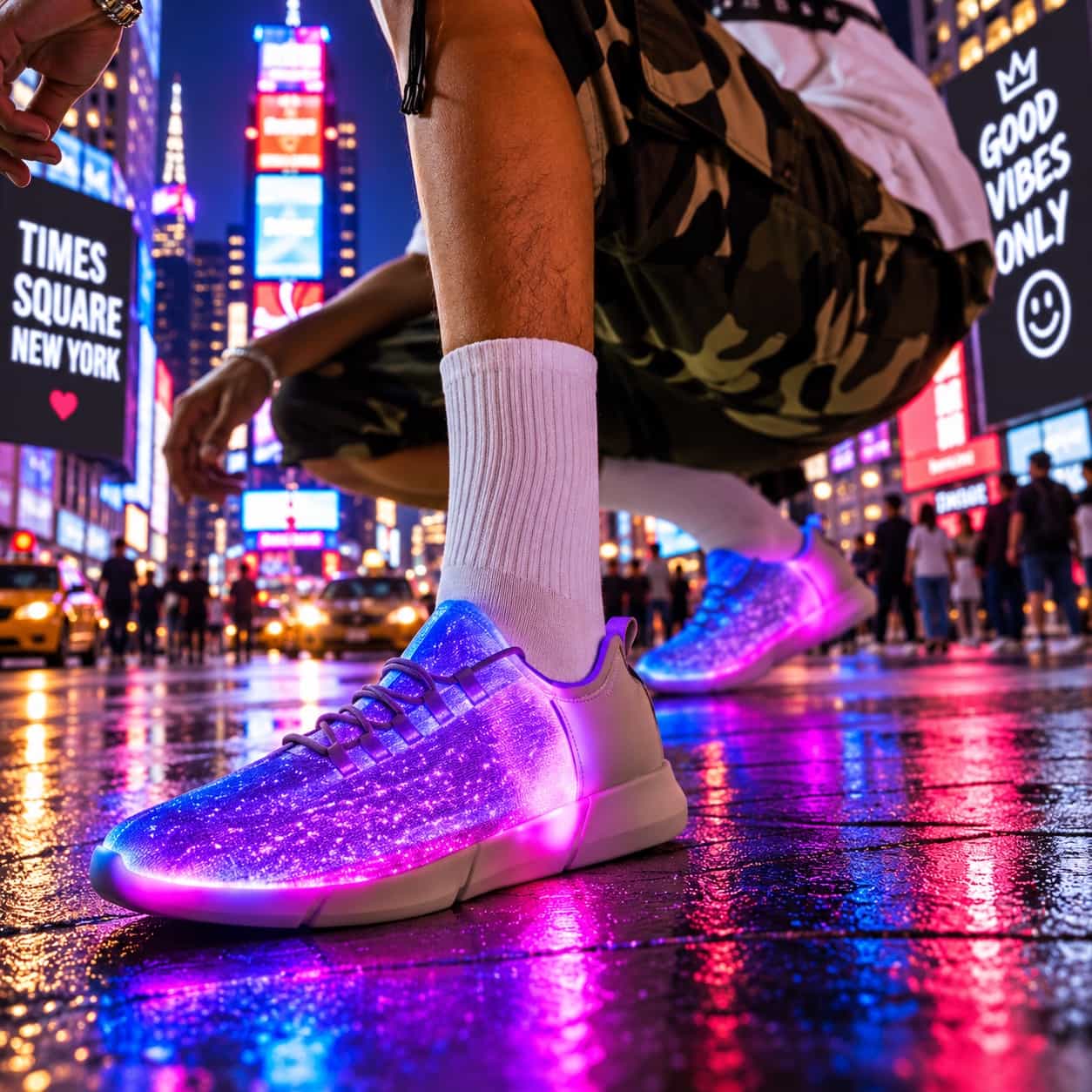 white fiber optic ugc